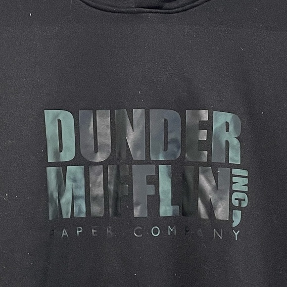 Dunder Mifflin Inc. “The Office” Black Hoodie - Size XXL - Picture 2 of 10
